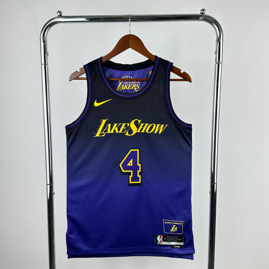 25th season Lakers City Edition 4#KNECHT S-XXL