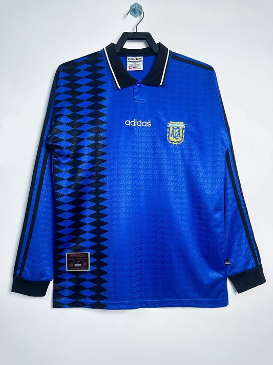 Retro 1994 Argentina away long sleeved S-XXL