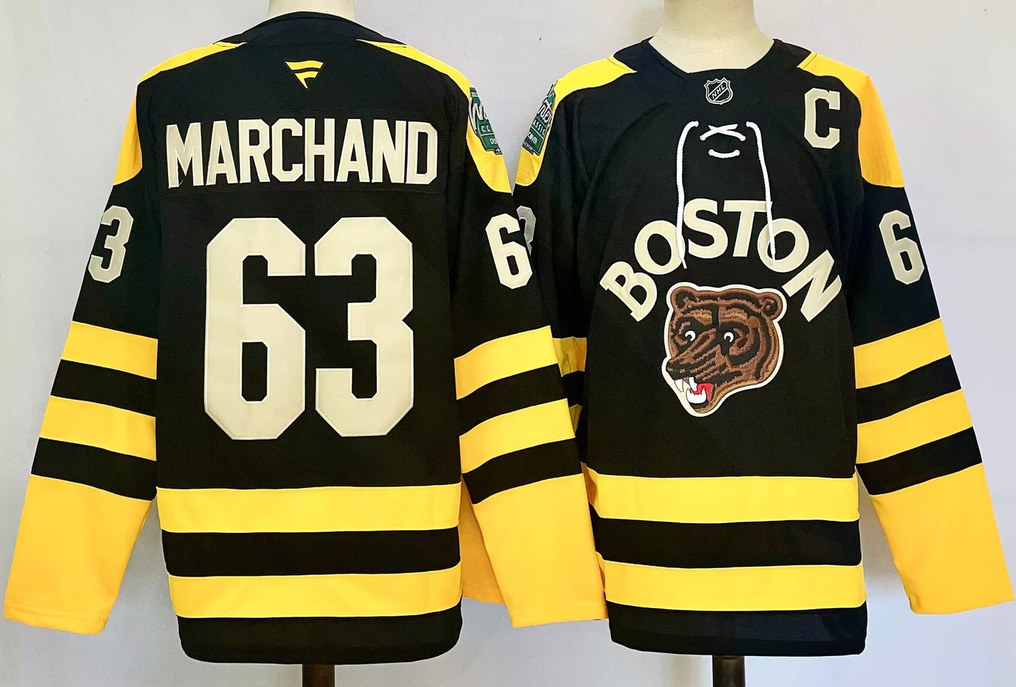Boston Bruins NHL&amp;Ice hockey jersey M-3XL