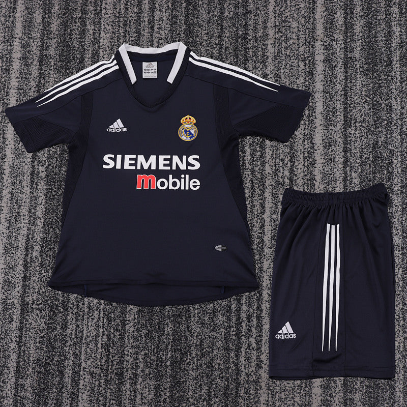 Retro Kids 2004/05 Real Madrid away football shirt&amp;Size16-286
