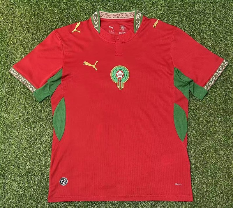 /27 Morocco Home Yupoo Soccer Jerseys S-XXL4