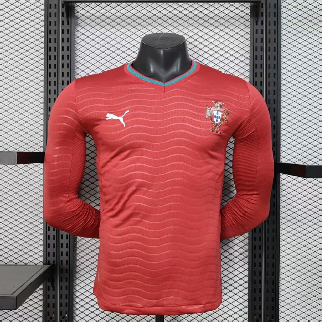 /27 Portugal home long sleeved Player Edition S-3XL5