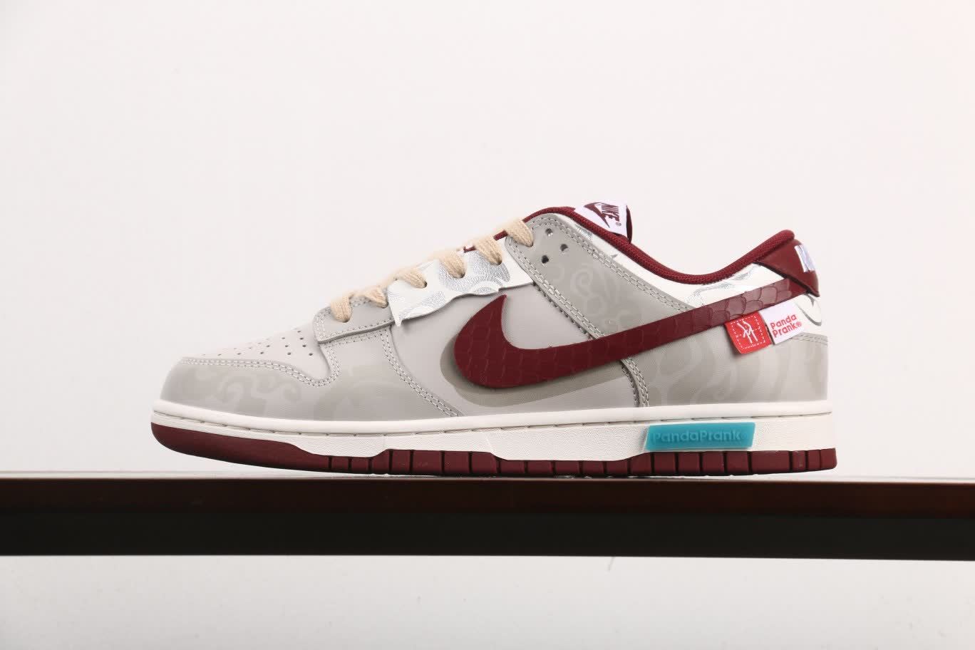 Nike Dunk Low Dragon Roars in Spring White and Red