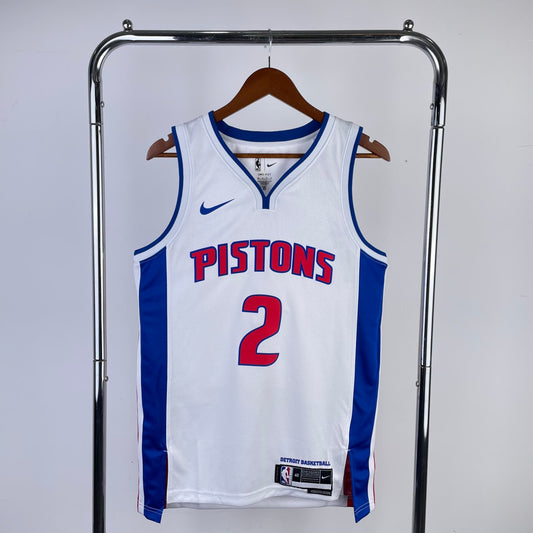 23 Season Pistons White 2 # Cunningham