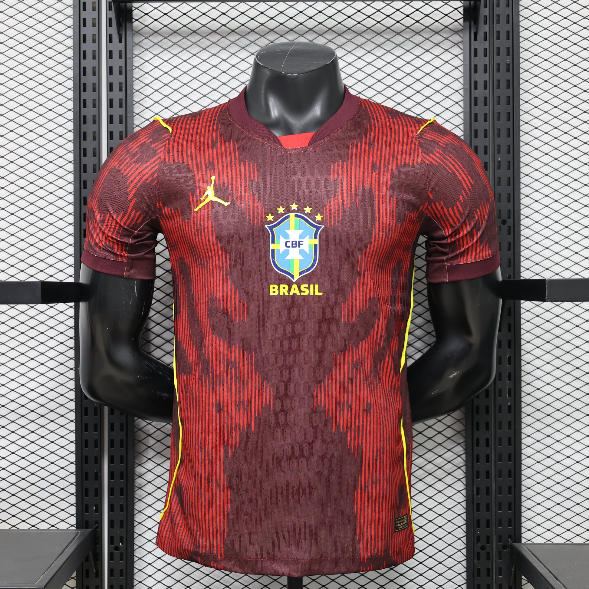 2026 Brazil Goalkeeper Red Player Edition World Cup jersey S-XXL