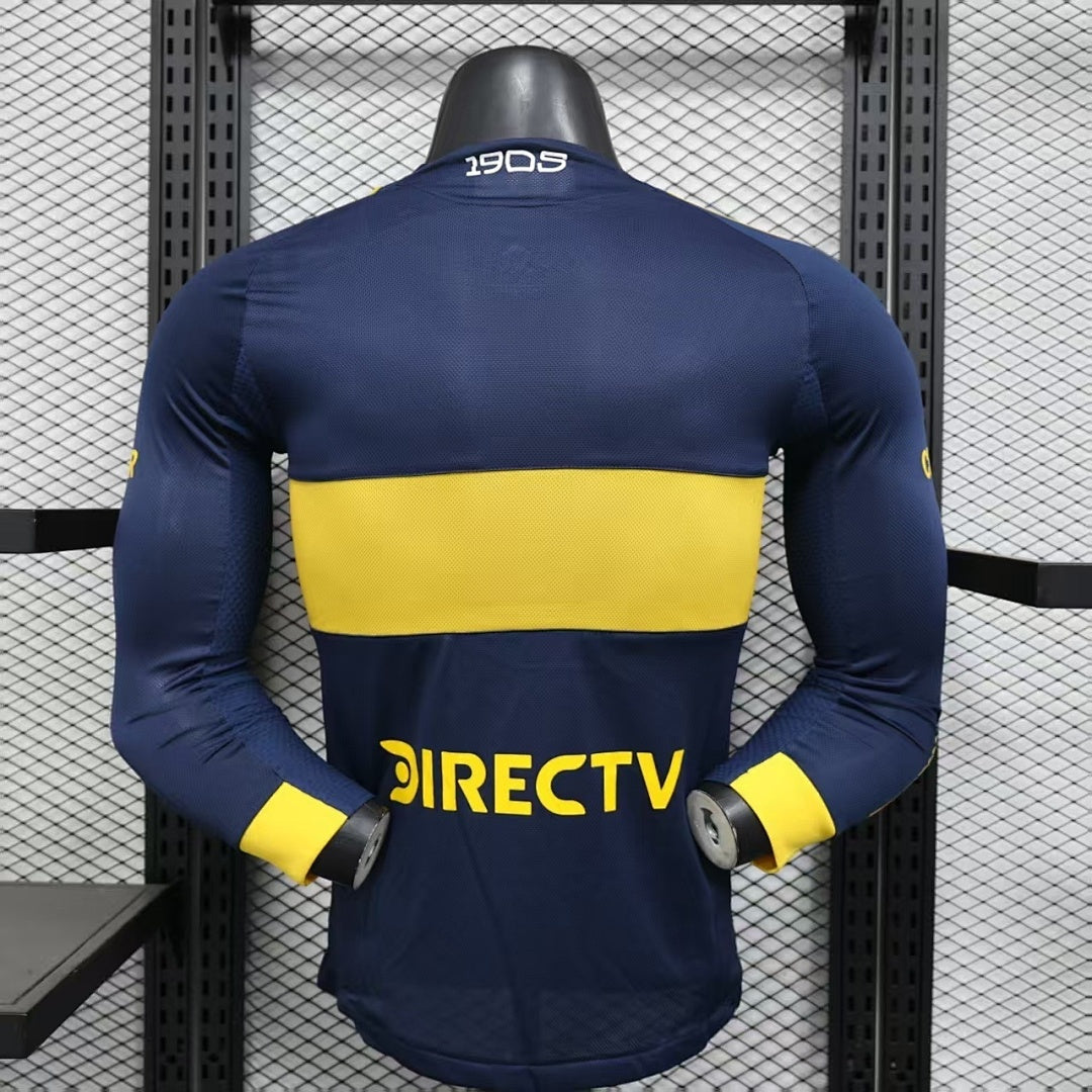/26 Boca Juniors Home Long Sleeve Player Edition S-XXL5