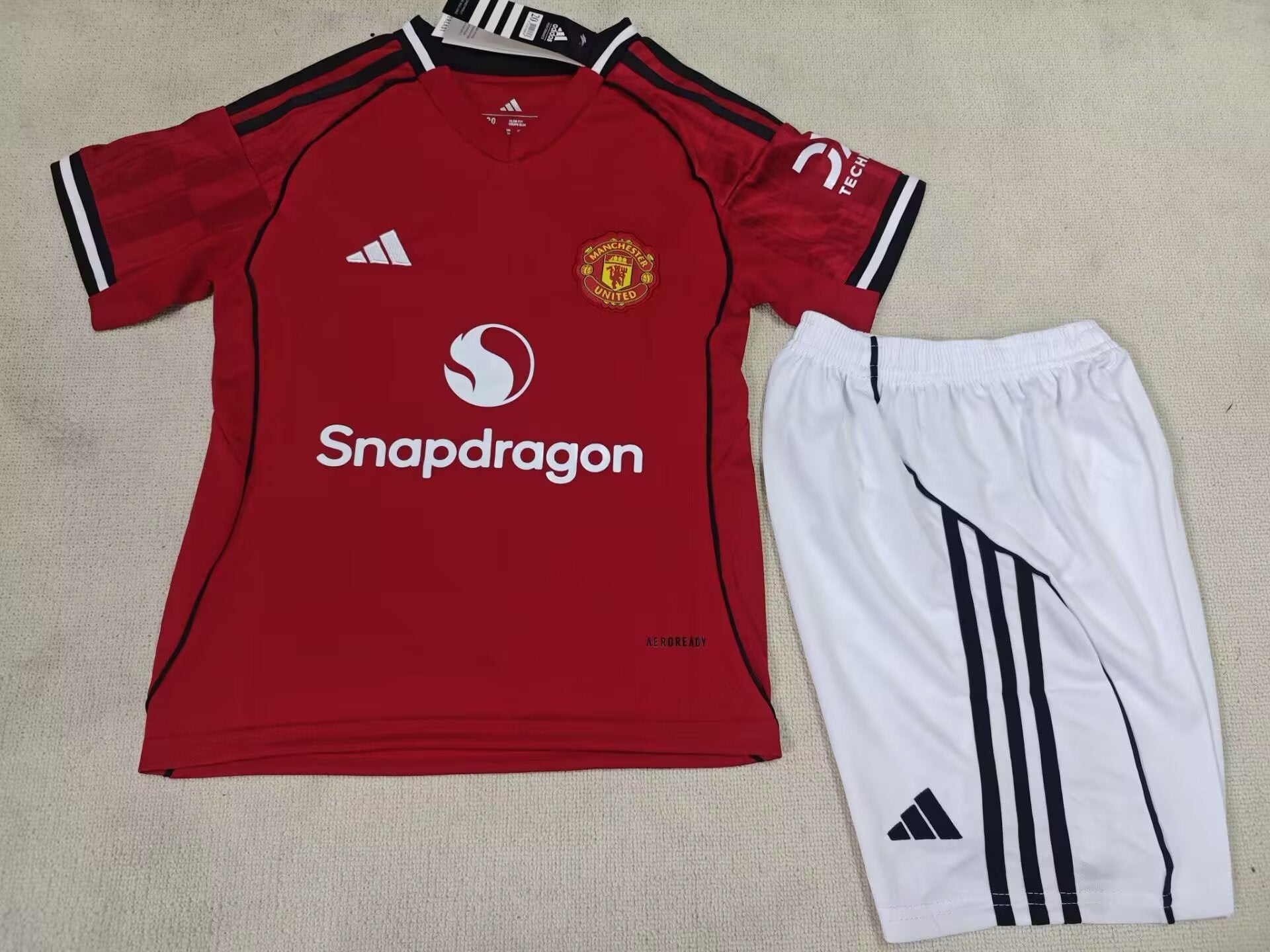 25/26 Kids Manchester United Home Size 16~28