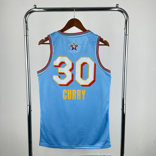 2025 All Star Light Blue 30 # Curry S-XXL