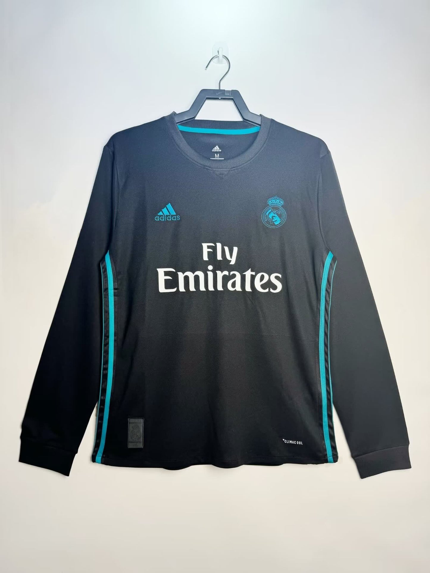 Retro 2017/18 Real Madrid away long sleeved S-XXL