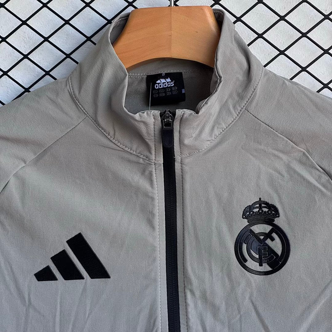 /26 Real Madrid Grey Windbreaker Set S-XXL6