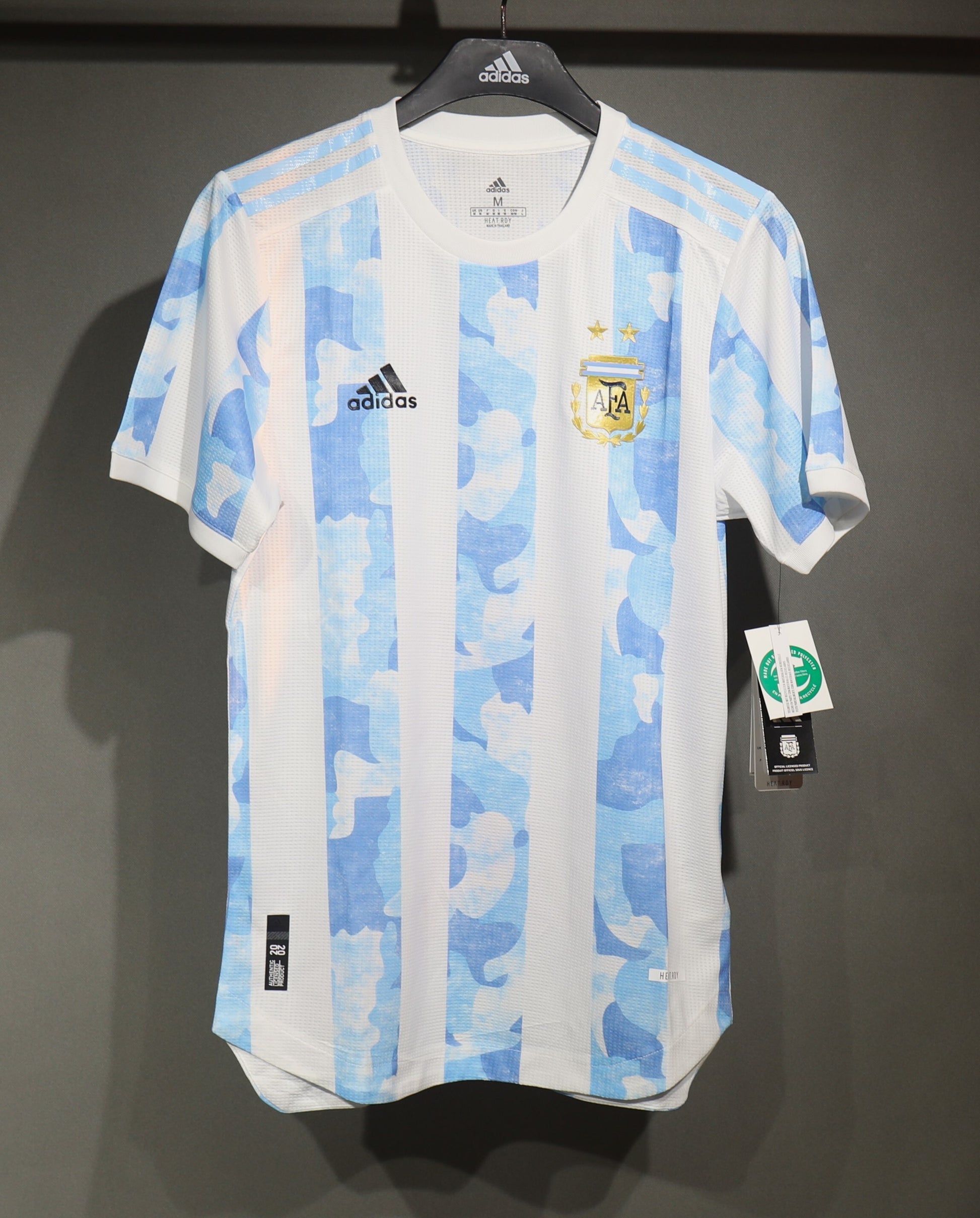 Retro 2021 Copa America Champion Argentina Home Player Edition S-3XL