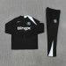 /26 Chelsea Black Half Pull Training Suit (Adults&amp;Kids)7