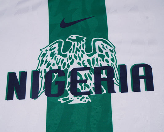 Retro Kids 1996 Nigeria away football shirt&amp;Size16-287