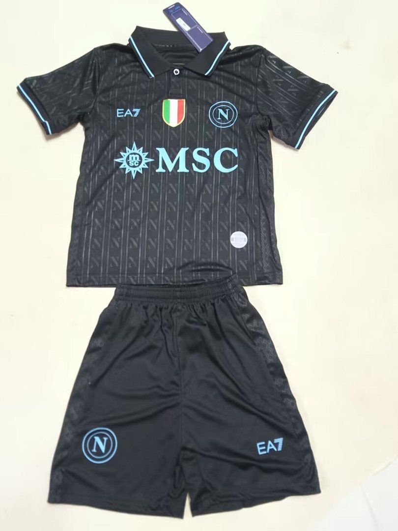 /26 Kids Napoli Second away &amp;Size16-305