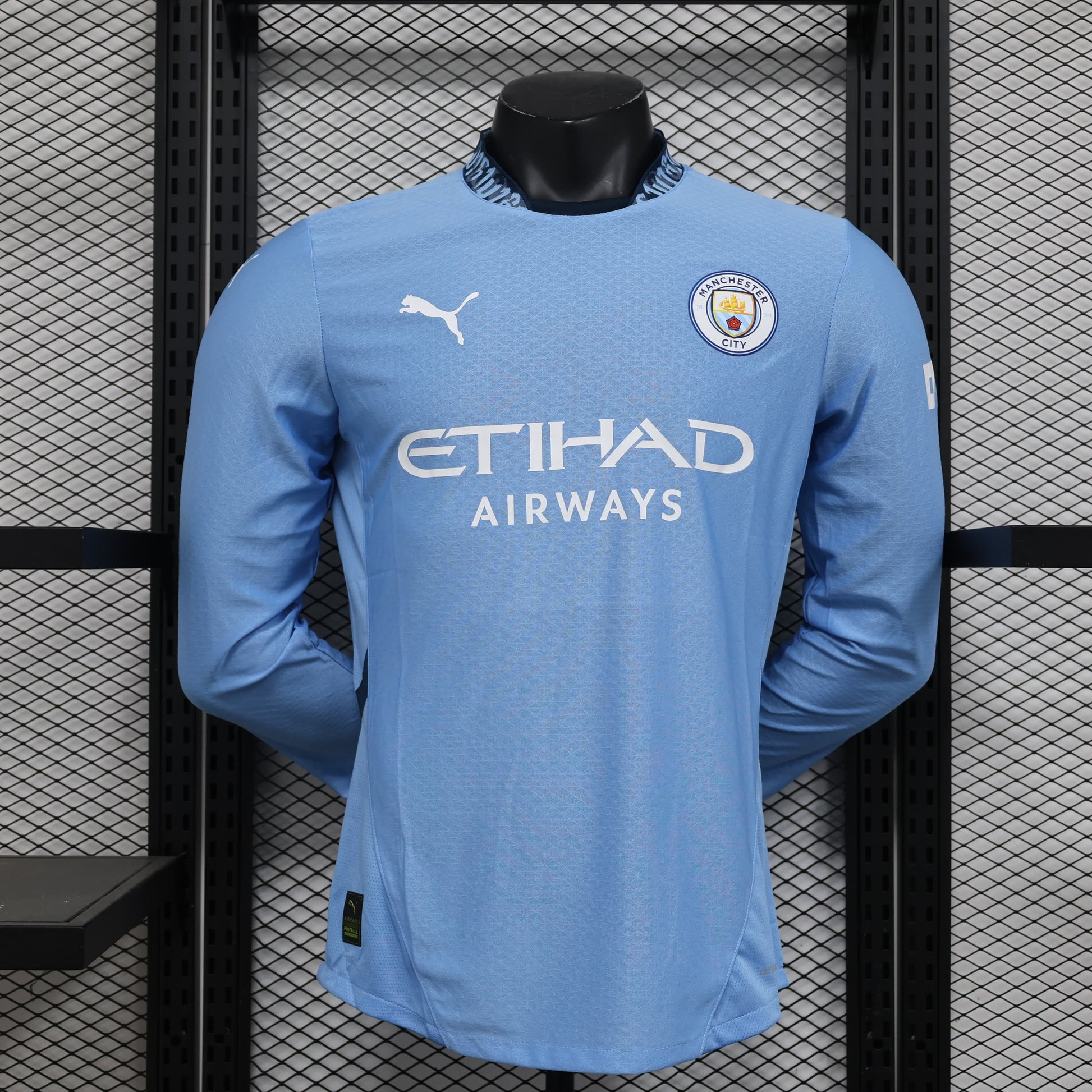 24/25 Long Sleeve Manchester City Home Player Edition S-XXL