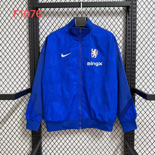 2025/26 Chelsea Retro Blue Windbreaker S-3XL