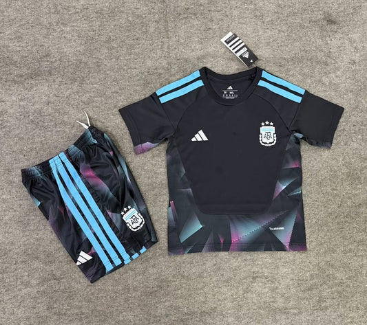2026/27 Kids Argentina Goalkeeper Black &amp; Size 16-28