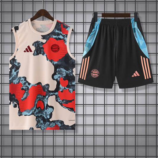 25/26 Bayern vest training suit [Adults and Kids]
