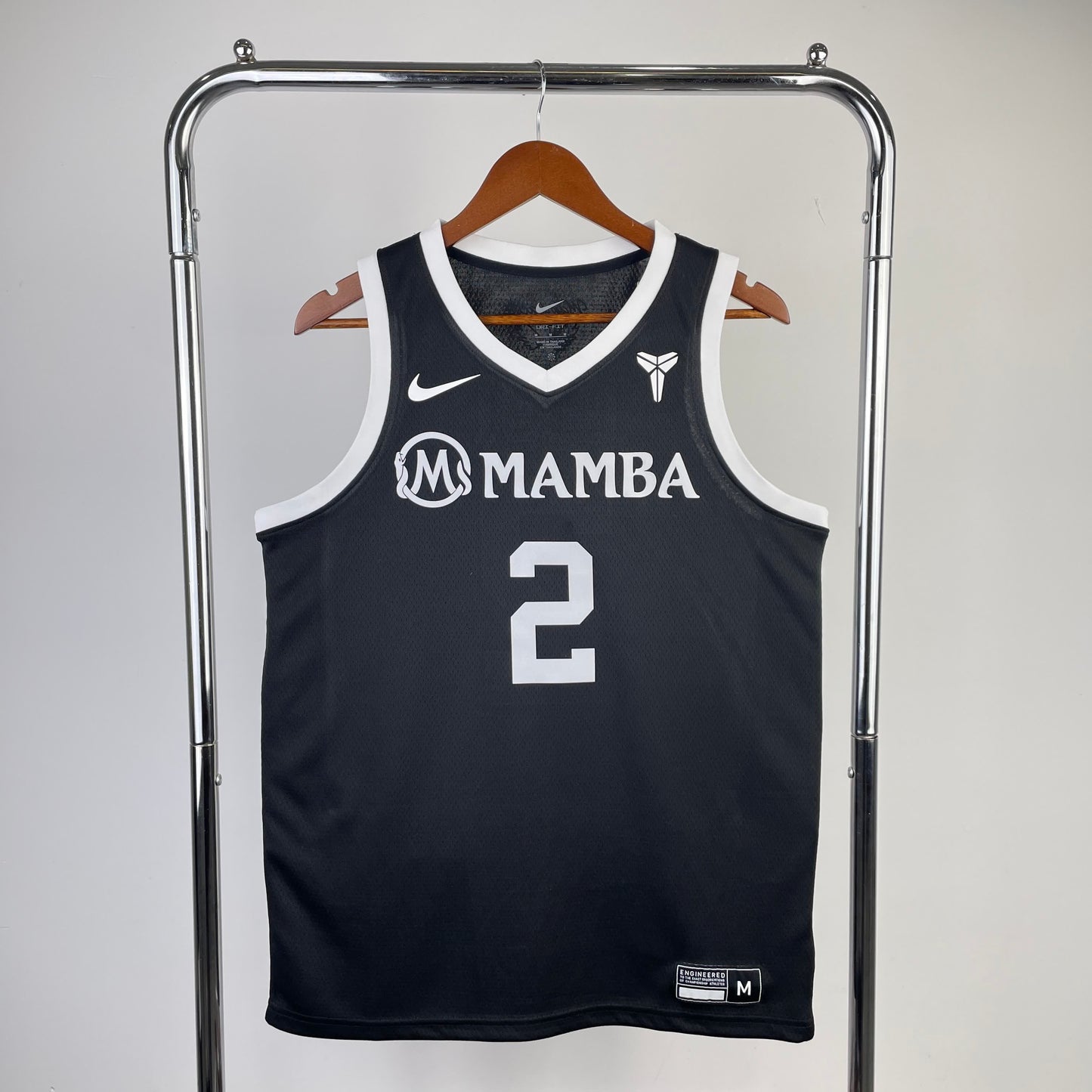 Mamba GiGi Commemorative Jersey: Black No.2 GiGi