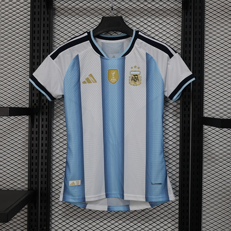 Women # Argentina Home Player Edition Yupoo Soccer Jerseys S-XXL6