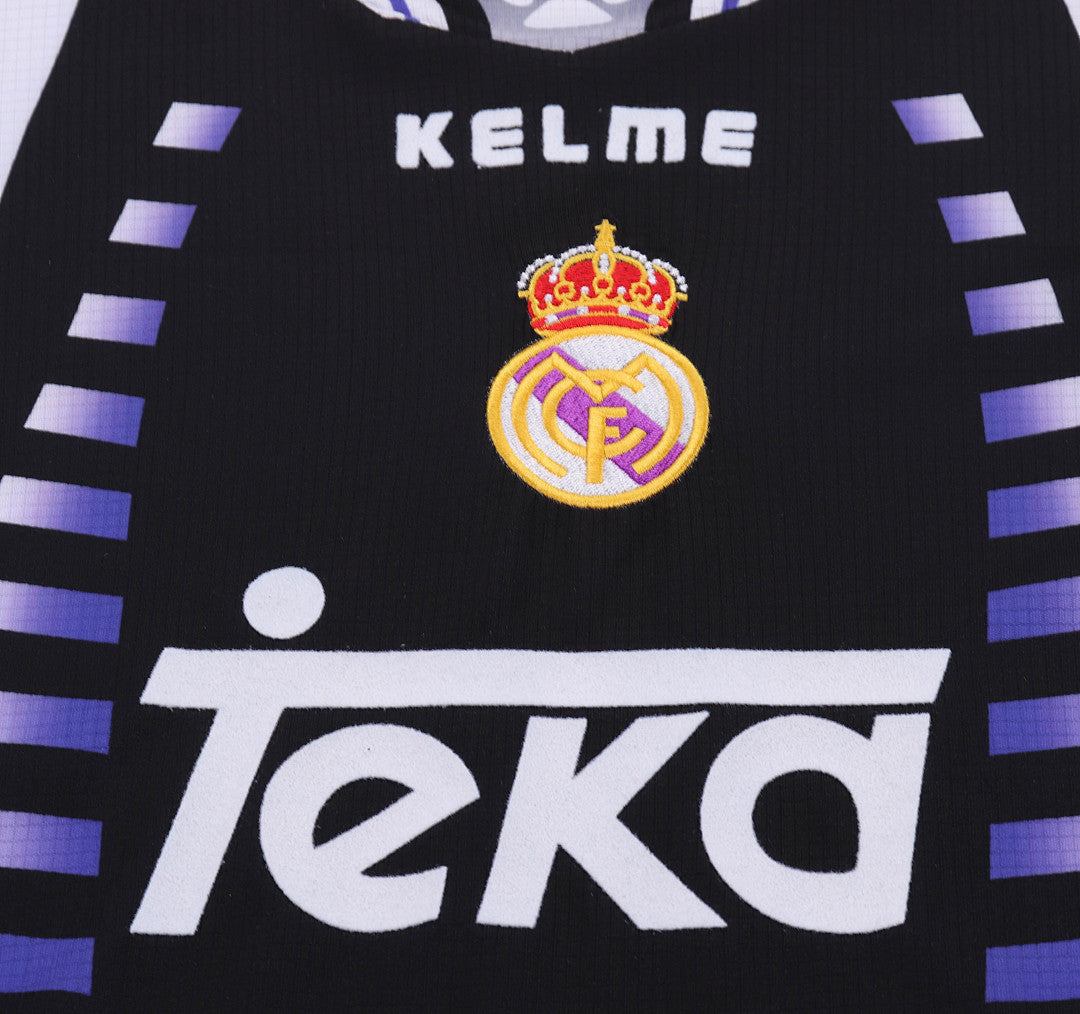 Retro Kids 1997/98 Real Madrid Second away &amp;Size16~286