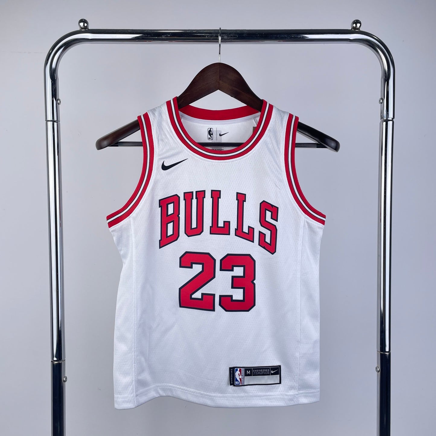 NBA Kids # Bulls White No.23 Jordan