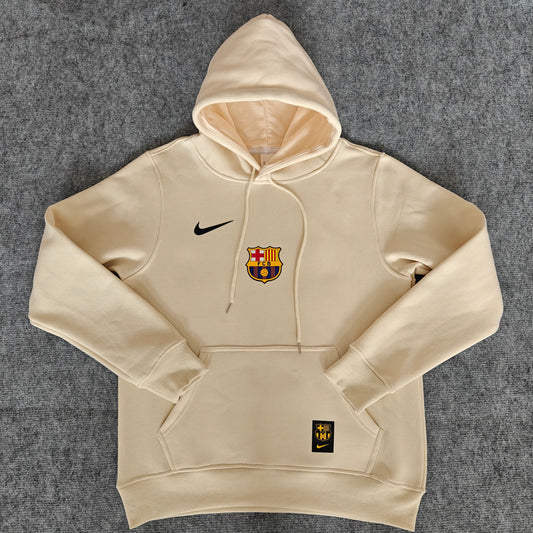 24/25 Barcelona home fleece-lined hoodie S-3XL