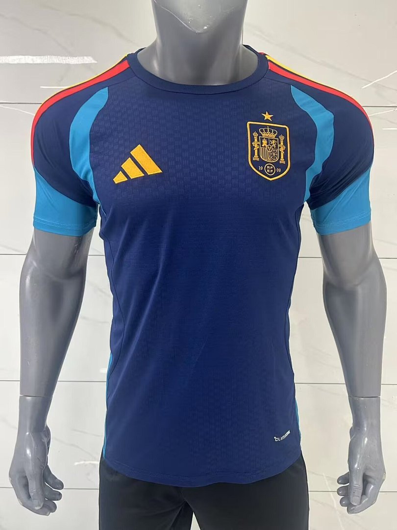 /27 Spain Teal Training Shirt S-XXL4