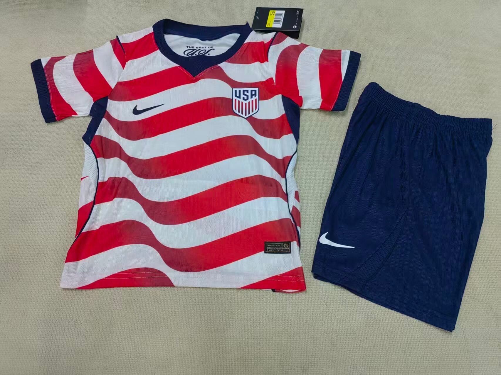 2026 Kids USA Home Player Edition World Cup Jersey&amp;Sizes 16-28