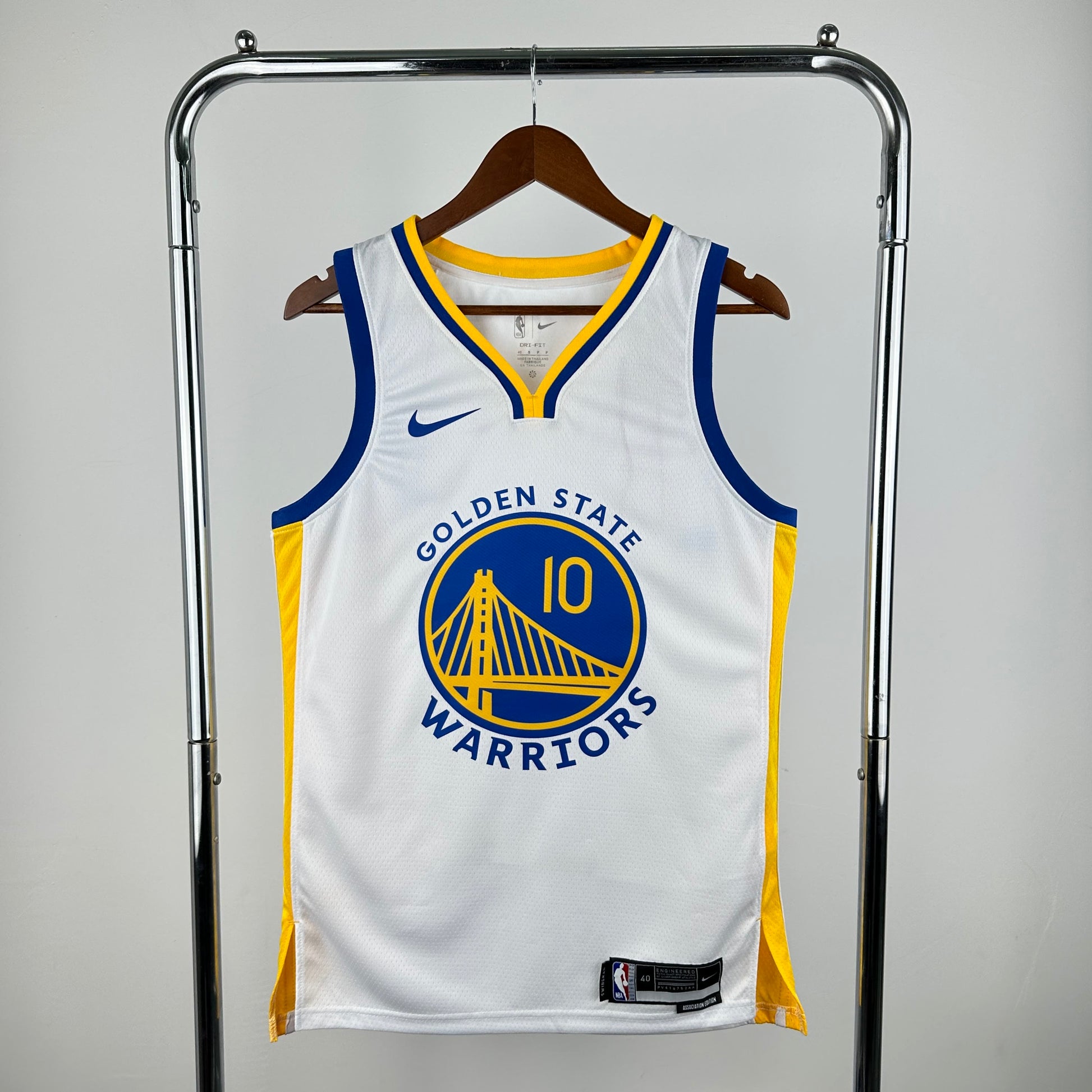 23 season Warriors White 10 # Butler III S-XXL