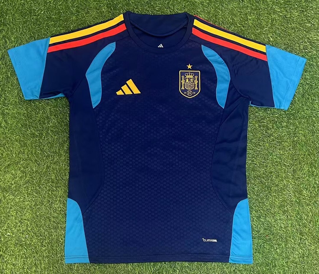 /27 Spain Teal Training Shirt S-XXL4