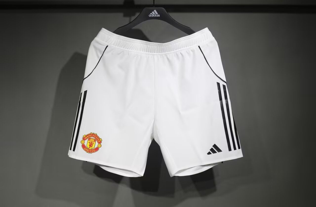 25/26 Manchester United home player shorts S-XXL