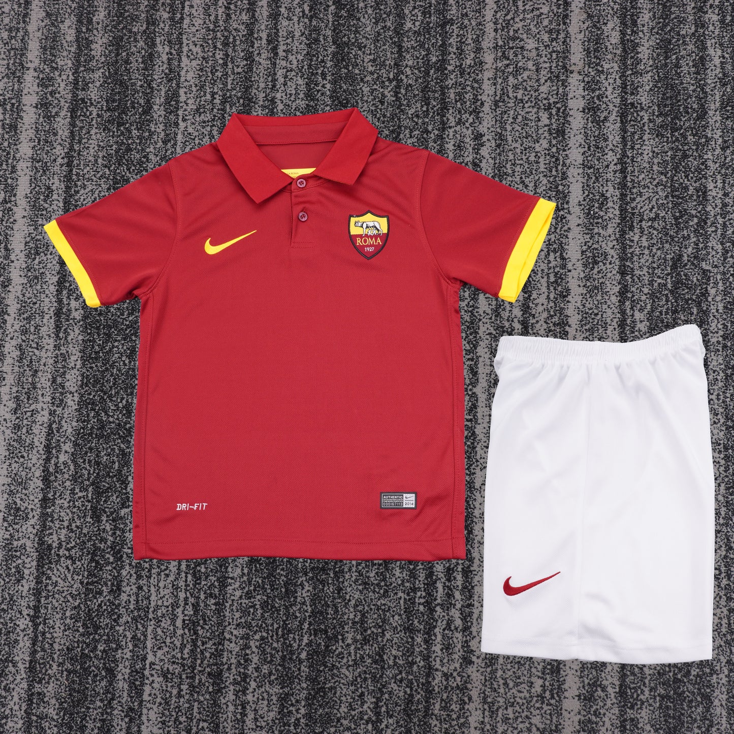 Retro Kids 2014/15 Roma Home Football Shirt&amp;Size16-28
