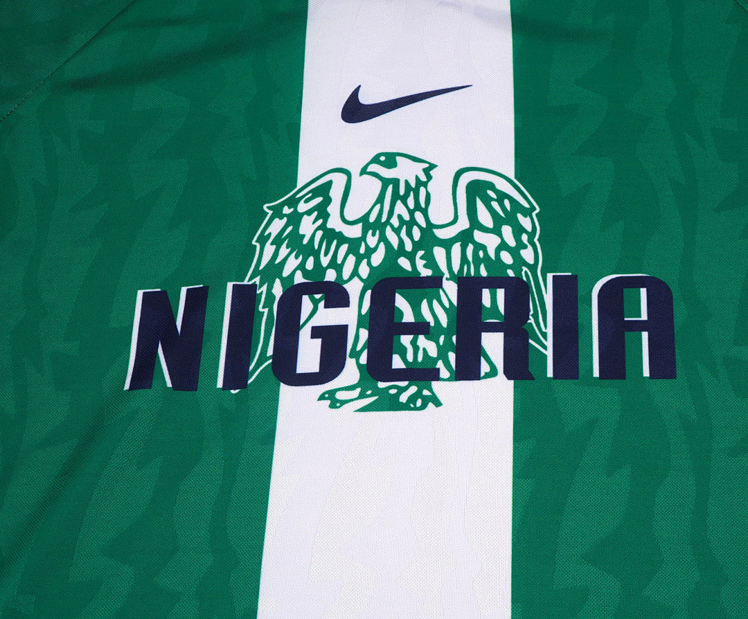 Retro Kids 1996 Nigeria Home Green Football Shirt&amp;Size16-287