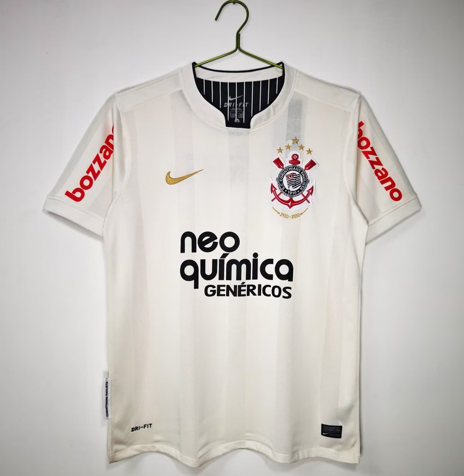 Retro 2012 Season Corinthians Home S-XXL