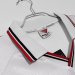 Retro 2000 Sao Paulo Home Collar Football Shirt S-XXL7