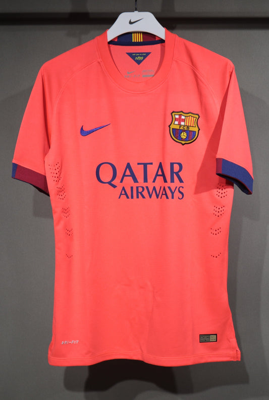 Retro 2014/15 Barcelona Away Player Edition S-3XL
