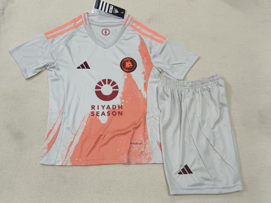 24/25 Kids Roma away Size: 16-28