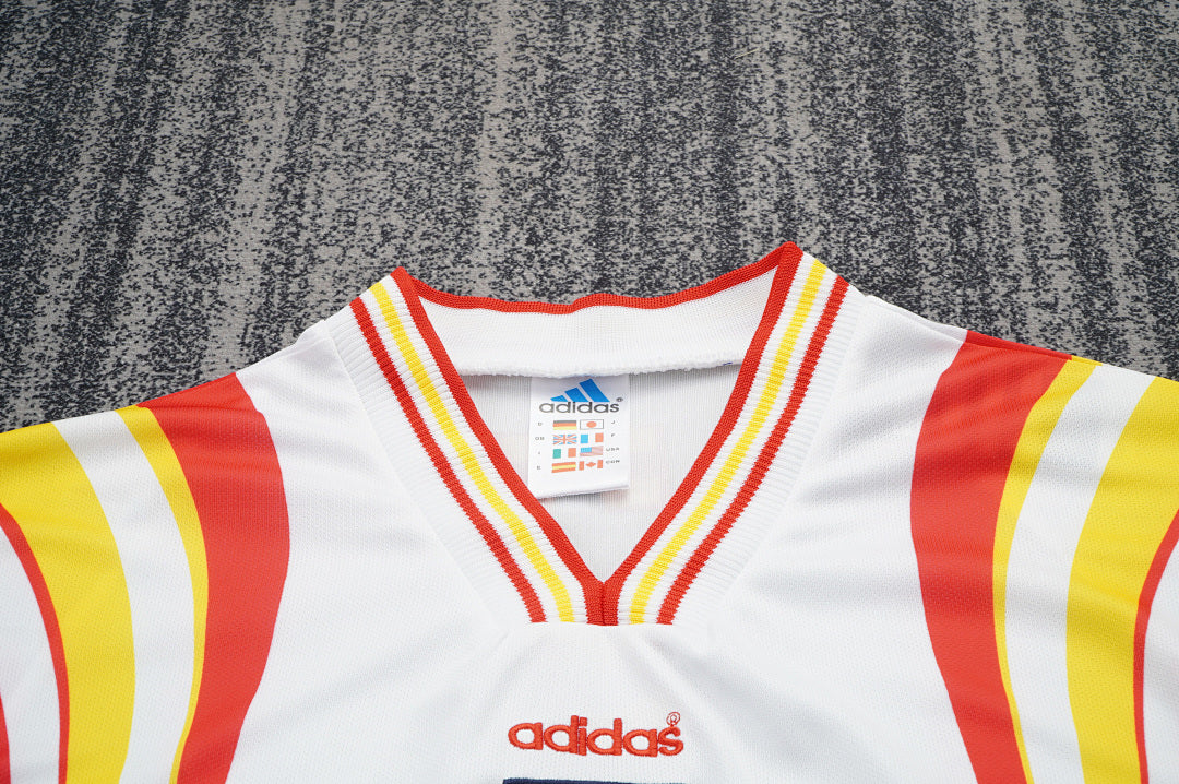 Retro Kids 1996 Spain Second away Football Shirt&amp;Size16-287