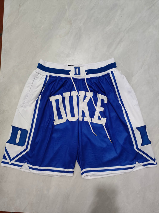 Duke Blue Pocket Shorts S-XXL