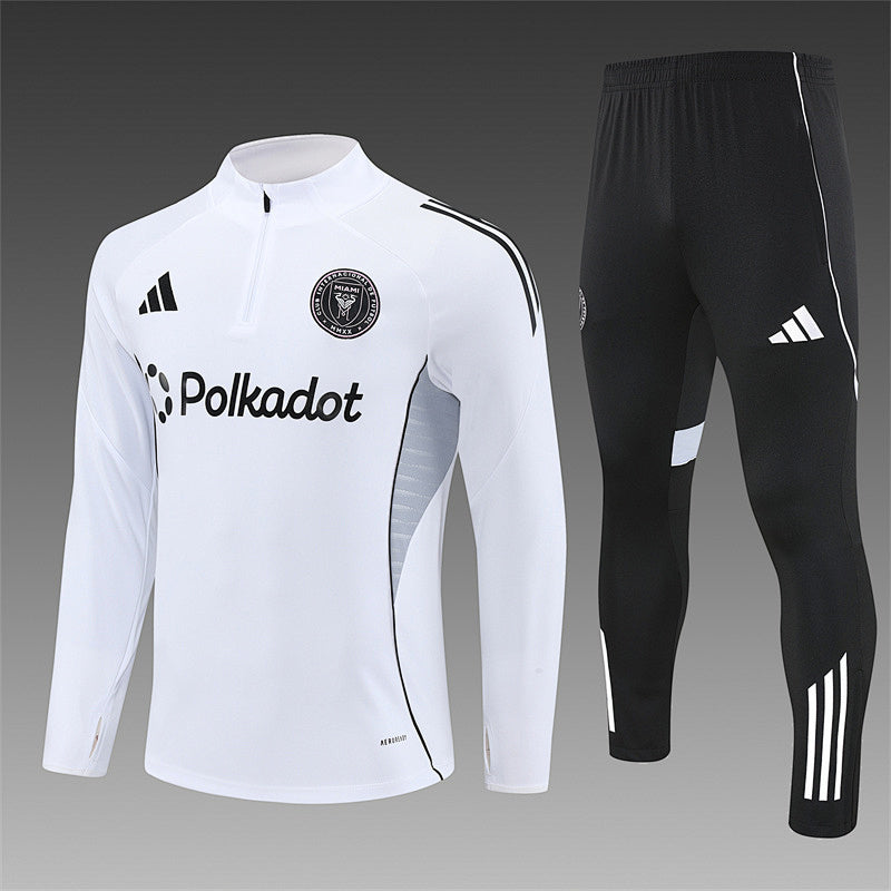 /26 Miami White Half Pull Training Suit (Adults&amp;Kids)7