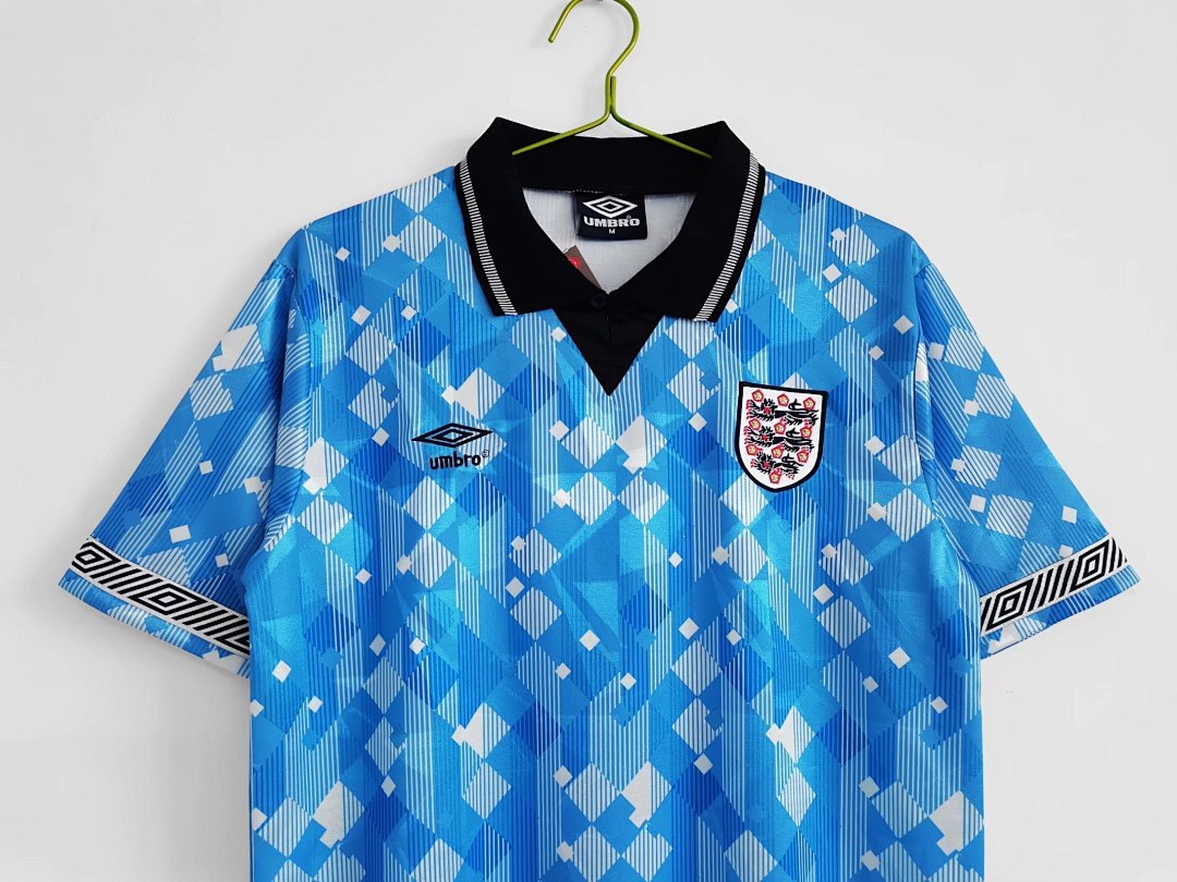 Retro 1990 England second away S-XXL6