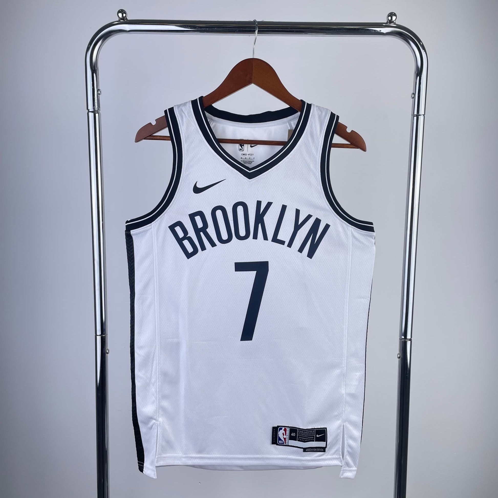23 Season Nets White 7 # Durant
