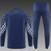 /26 Jordan PSG Royal Blue [Champions League Edition] Half Pull Training Suit (Adults&amp;Kids)7