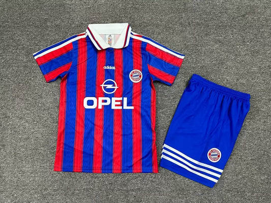 Retro Kids 95/97 Bayern home size: 16-28