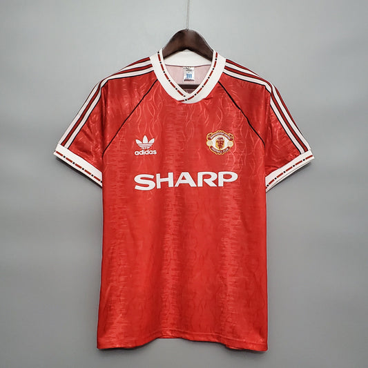 Retro 90/92 Manchester United home S-XXL