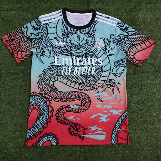 24/25 Real Madrid Light Blue Red Special Edition S-XXL