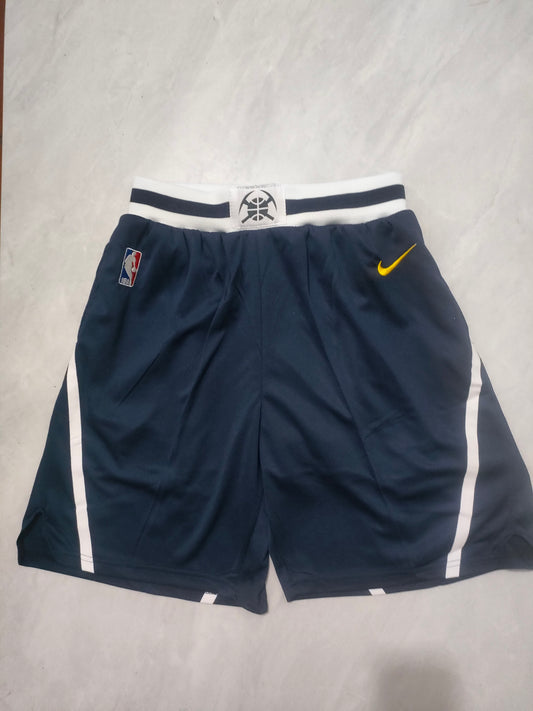 NBA Nuggets Blue Shorts