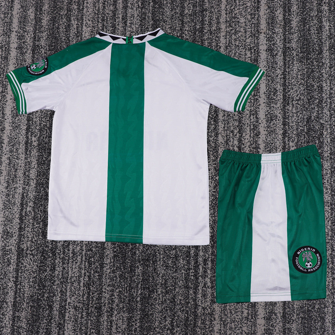 Retro Kids 1996 Nigeria away football shirt&amp;Size16-287