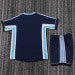 Retro Kids 1998 Argentina away Soccer Jersey&amp;Size16-287
